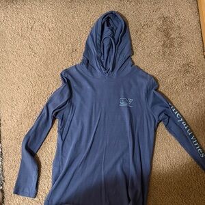 Vineyard Vines Navy Hooded Tee